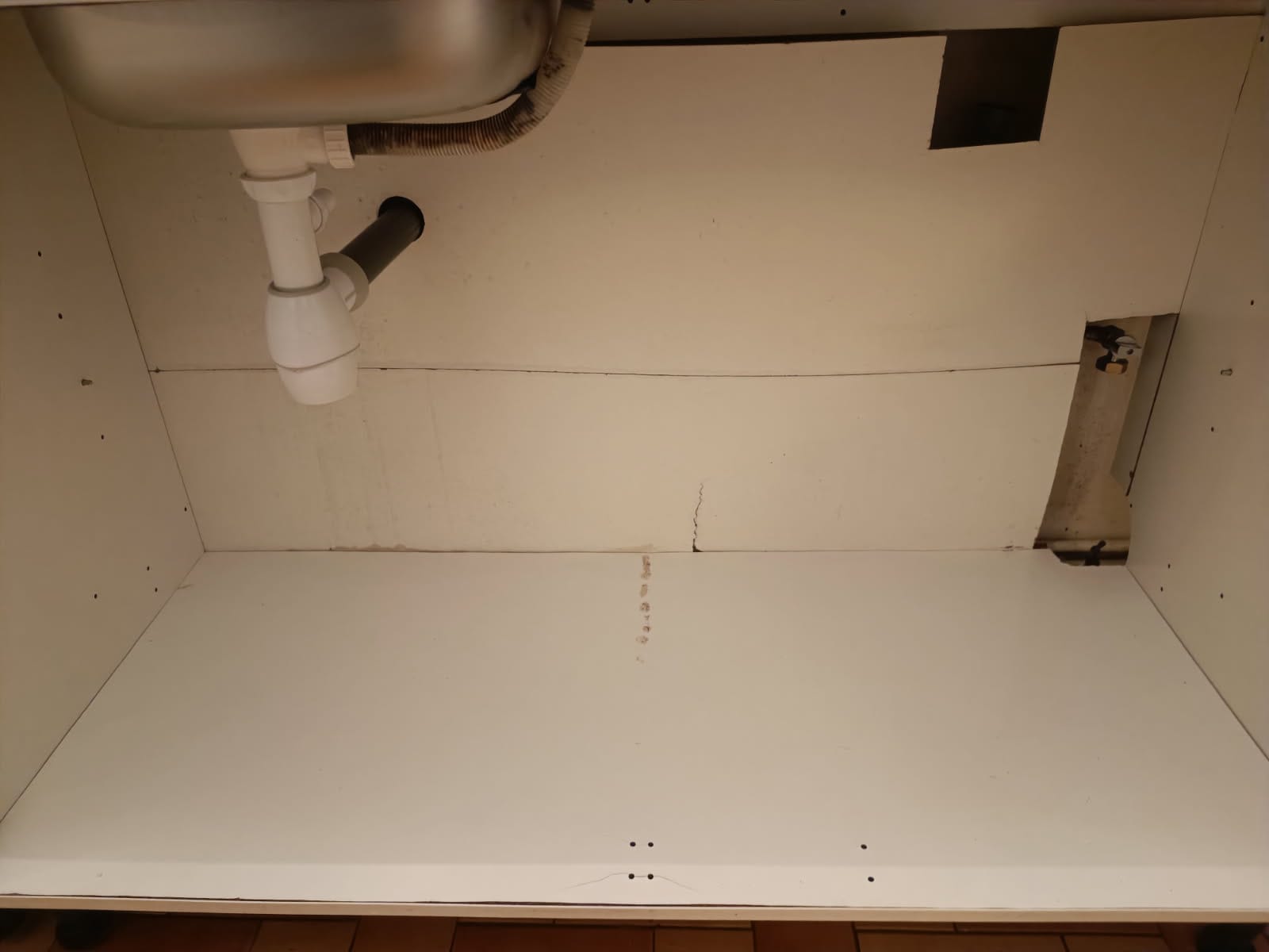 Détail de la remise en état de l’appartement