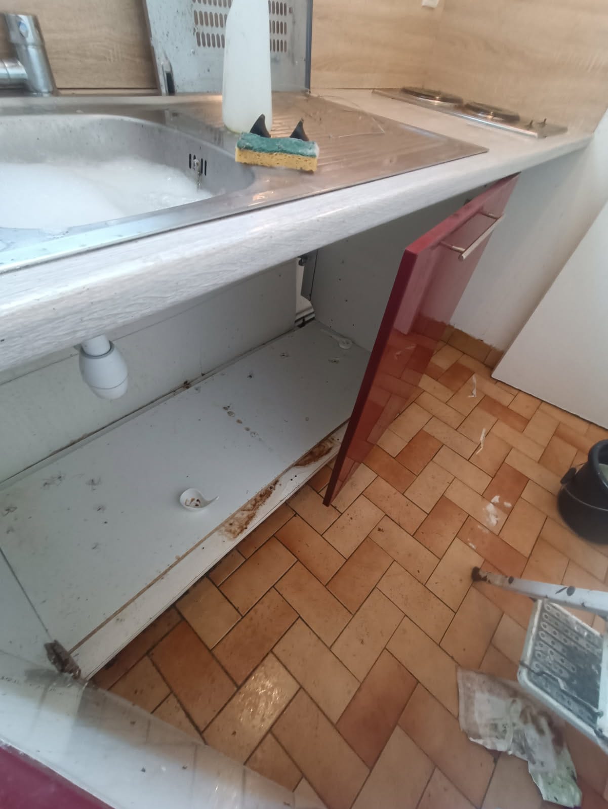 Cuisine pendant le décrassage