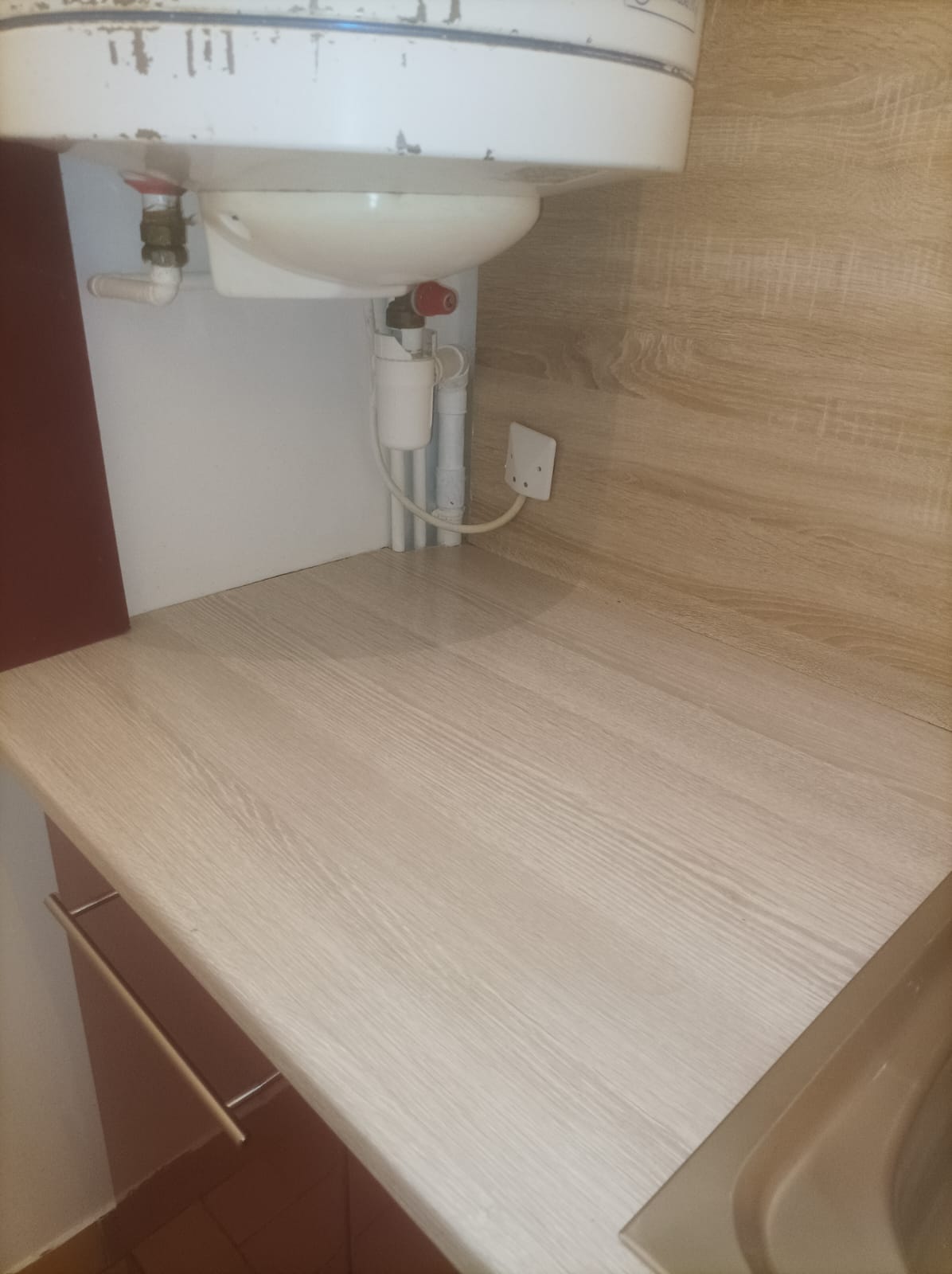 Détail de la remise en état de l’appartement